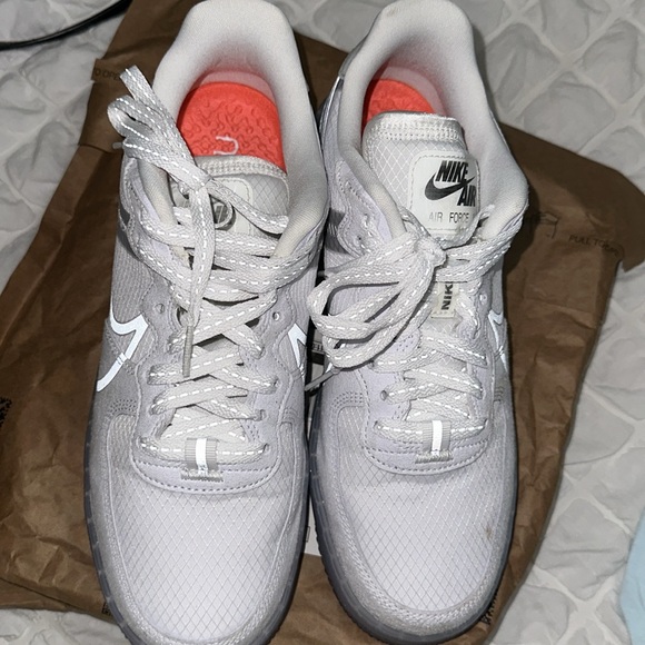 Air Force 1 React QS ‘White Ice’ CQ8879-100 - Picture 2 of 6